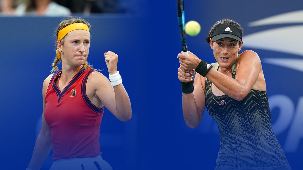 Azarenka đã bất ngờ bị Garbine Muguruza đánh bại và loại từ vòng 3 đơn nữ Mỹ mở rộng 2021