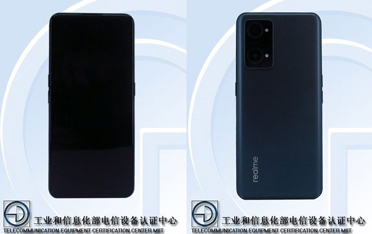 Thiết kế màn hình trên Realme GT Neo2