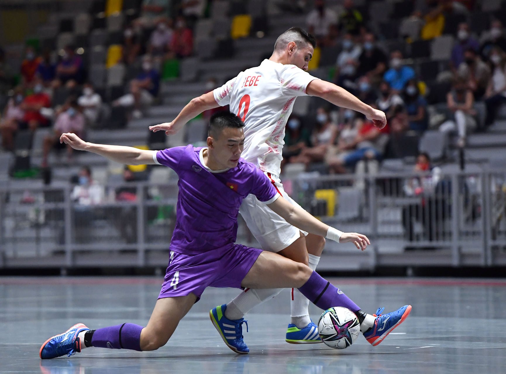 Đội tuyển Futsal Việt Nam thua Tây Ban Nha 0-4