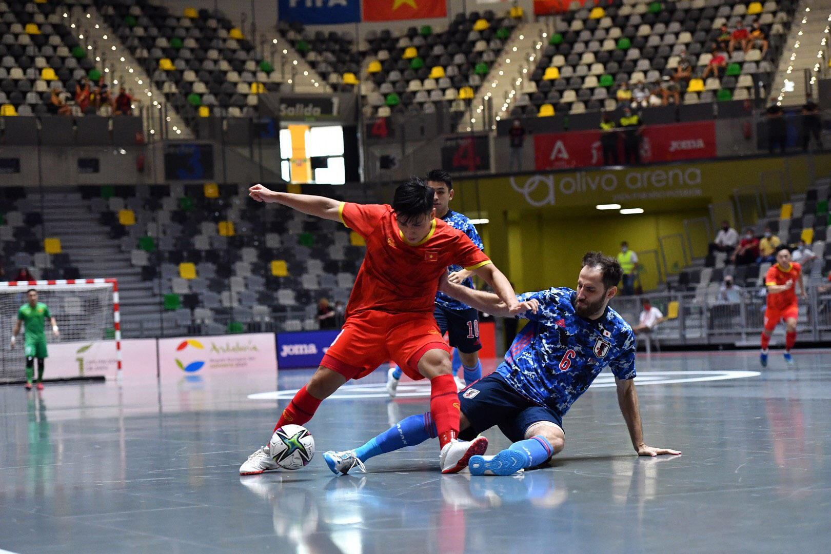 ĐT futsal Việt Nam thua 0-1 trước ĐT futsal Nhật Bản 